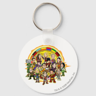 Altador Cup Staff Group Key Ring
