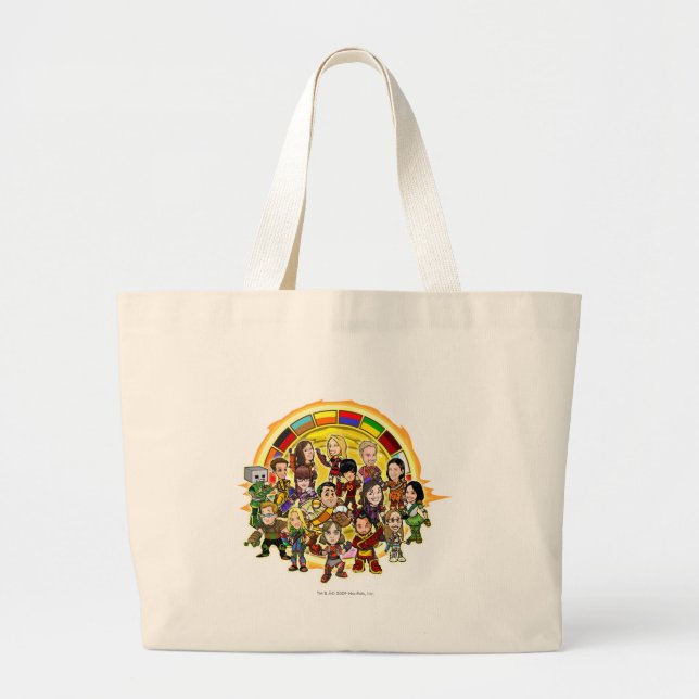 Altador Cup Staff Group Large Tote Bag (Front)
