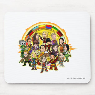 Altador Cup Staff Group Mouse Mat