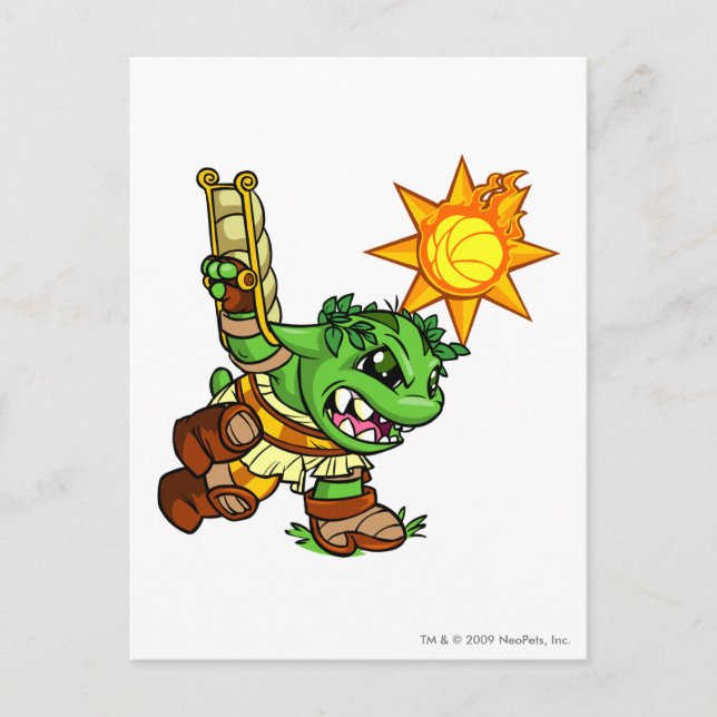 Altador Team Captain 1 Postcard (Front)