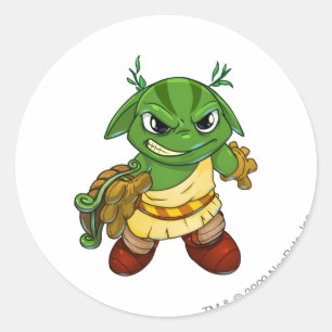 Altador Team Captain 2 Classic Round Sticker