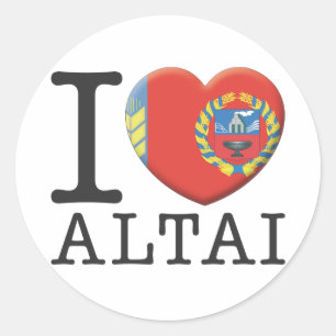 Altai Classic Round Sticker