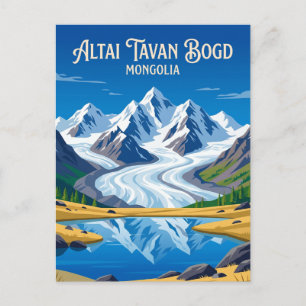 Altai Tavan Bogd National Park Mongolia Postcard