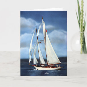 Altair Sailing Yacht Card