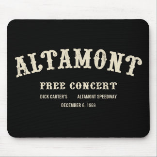 Altamont Free Concert Mouse Mat