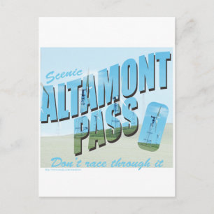 Altamont Pass Postcard