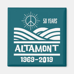 Altamont Speedway 1969-2019 50th Anniversary Magnet