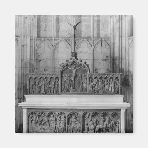 Altar and two altarpieces decorated magnet