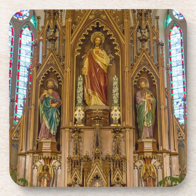 Altar At St Peter Coaster (Front)