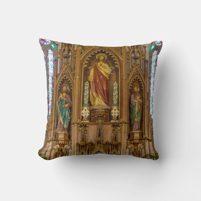 Altar At St Peter Cushion (Front)