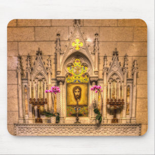 Altar Of The Holy Face St Patrick's Cathedral NY Mouse Mat