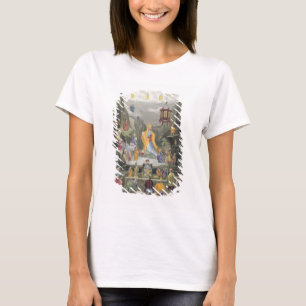 Altar Piece in the 'Yun Stzoo Stzee' Temple, Ting- T-Shirt