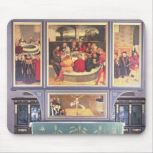 Altar with a Triptych depicting Mouse Mat