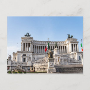Altare della Patria at early morning - Rome, Italy Postcard