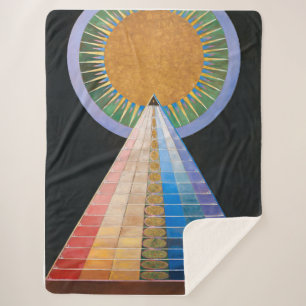 Altarpiece 1 Hilma af Klint Sherpa Blanket