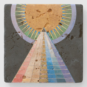Altarpiece 1 Hilma af Klint Stone Coaster