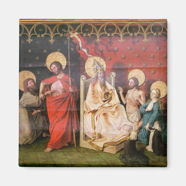 Altarpiece depicting Christ with St. Thomas Magnet (Front)