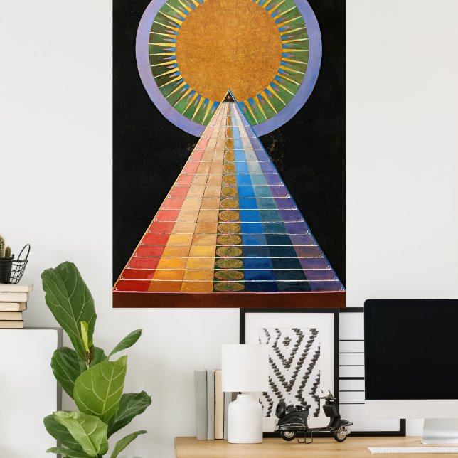 Altarpiece, Group X, No.1 by Hilma af Klint Poster (Home Office)