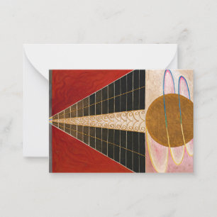 Altarpiece, Group X, No.2 by Hilma af Klint Card