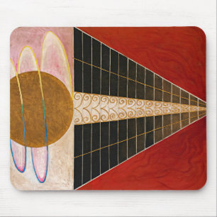 Altarpiece, Group X, No.2 by Hilma af Klint Mouse Mat