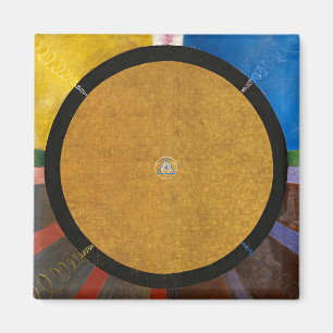 Altarpiece, Group X, No.3 by Hilma af Klint Magnet