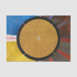 Altarpiece, Group X, No.3 by Hilma af Klint Tissue Paper
