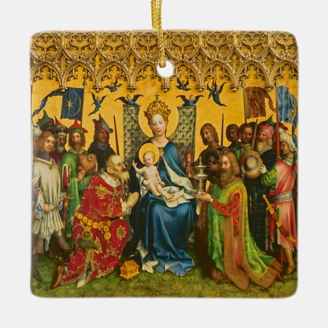 Altarpiece ~ Lady Chapel ~ Cologne Cathedral ~  Ceramic Ornament (Front)