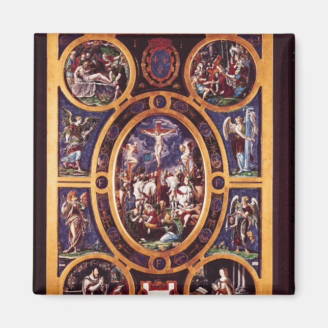 Altarpiece of Sainte-Chapelle Magnet (Front)