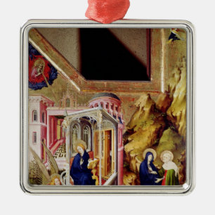Altarpiece of the Chartreuse de Champmol 2 Metal Tree Decoration