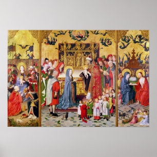 Altarpiece of the Seven Joys of the Virgin Poster