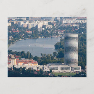 Alte Donau, Floridotower Postcard
