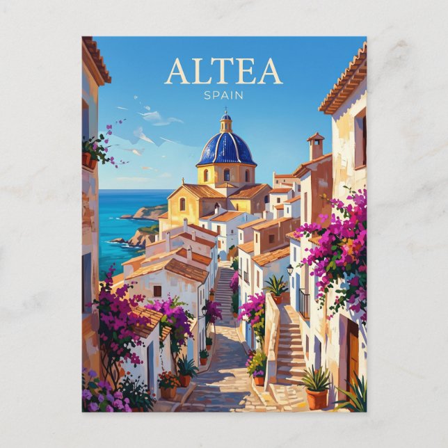 Altea Spain Postcard (Front)