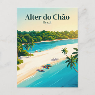 Alter do Chao Brazil Postcard
