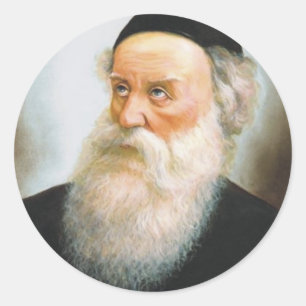 Alter Rebbe Classic Round Sticker