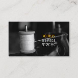 Alteration, Tailor , Tailor, Seamstress Business Card