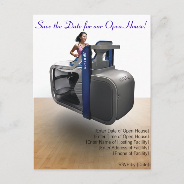 AlterG Open House Postcard (Front)