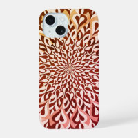 Alternate colour symmetrical pattern 