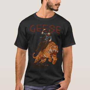 Alternate Geese (Tiger Colour Screenprint) T-Shirt