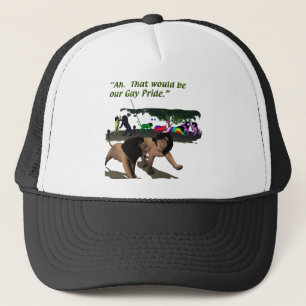 Alternate Lifestyles - LGBT - Lions, Gay Pride Trucker Hat