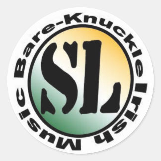 Alternate logo classic round sticker