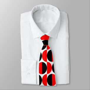 Alternating Crescents 07 - Red and Black Tie