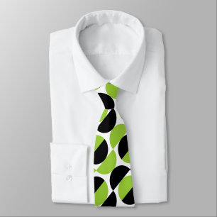 Alternating Crescents 07a - Martian Green Tie