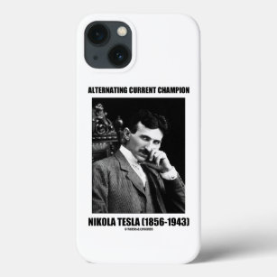 Alternating Current Champion Nikola Tesla Case-Mate iPhone Case