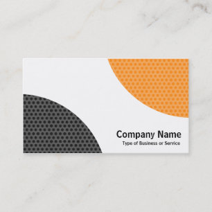 Alternating Curves - Textured Business Card