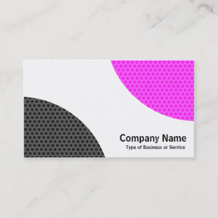 Alternating Curves - Textured Business Card