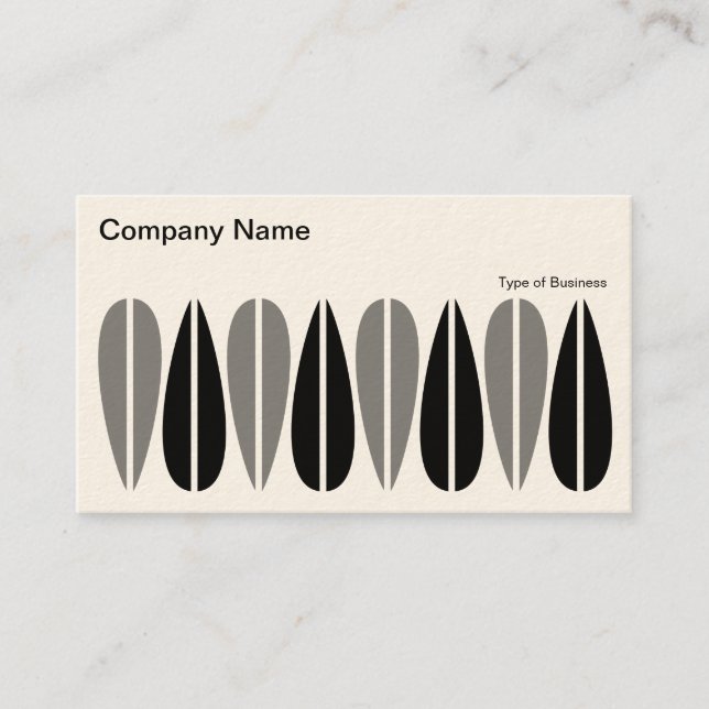 Alternating Leaves 04 Business Card (Front)