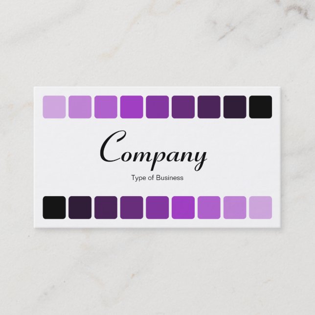 Alternating Shades v2 Business Card (Front)