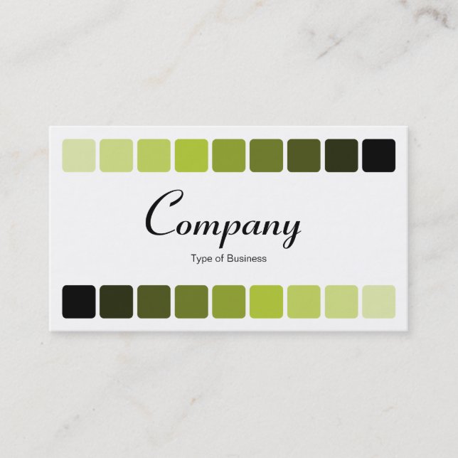 Alternating Shades v2 Business Card (Front)