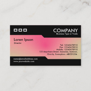 Alternating - Soft Gradients Business Card