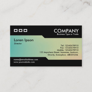 Alternating - Soft Gradients Business Card
